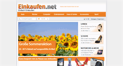 Desktop Screenshot of einkaufen.net